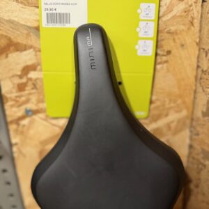 selle vélo DOKIO x DDK MINIMA marron L 264 x l 194 mm noir