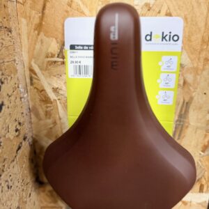 selle vélo DOKIO x DDK MINIMA marron L 264 x l 194 mm marron