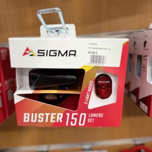 Éclairage avant SIGMA Buster 150 lumens set