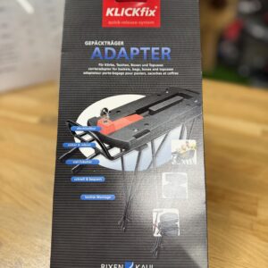 Adaptateur panier et sac pour porte-bagages Klickfix